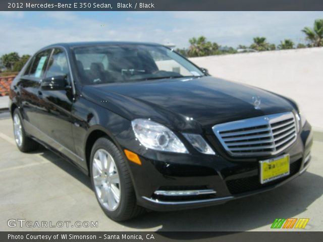 2012 Mercedes-Benz E 350 Sedan in Black