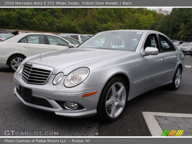 2009 Mercedes-Benz E 350 4Matic Sedan in Iridium Silver Metallic