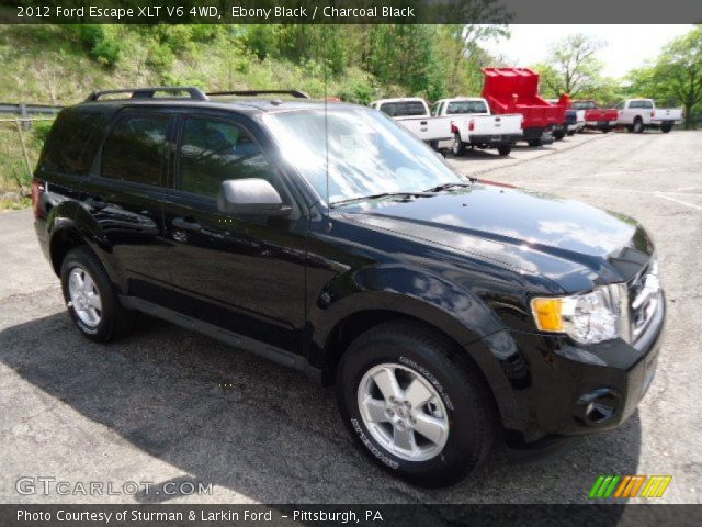 2012 Ford Escape XLT V6 4WD in Ebony Black