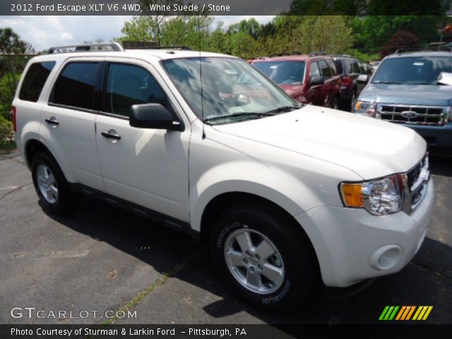 2012 Ford Escape XLT V6 4WD in White Suede