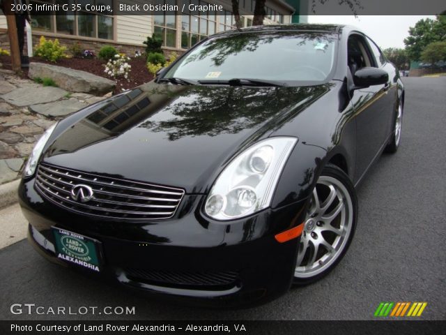 2006 Infiniti G 35 Coupe in Black Obsidian