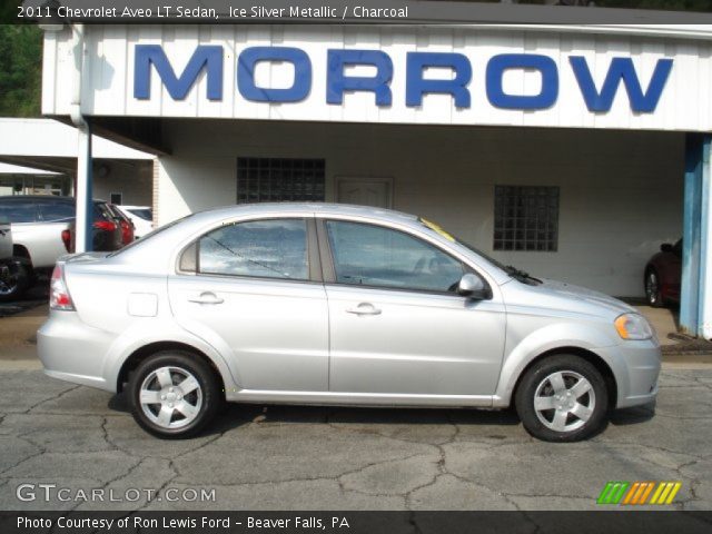 2011 Chevrolet Aveo LT Sedan in Ice Silver Metallic