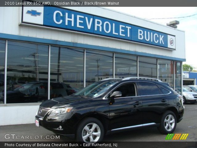 2010 Lexus RX 350 AWD in Obsidian Black
