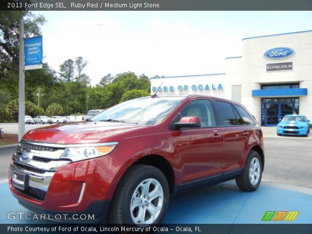 2013 Ford Edge SEL in Ruby Red