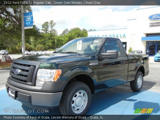 2012 Ford F150 XL Regular Cab in Green Gem Metallic