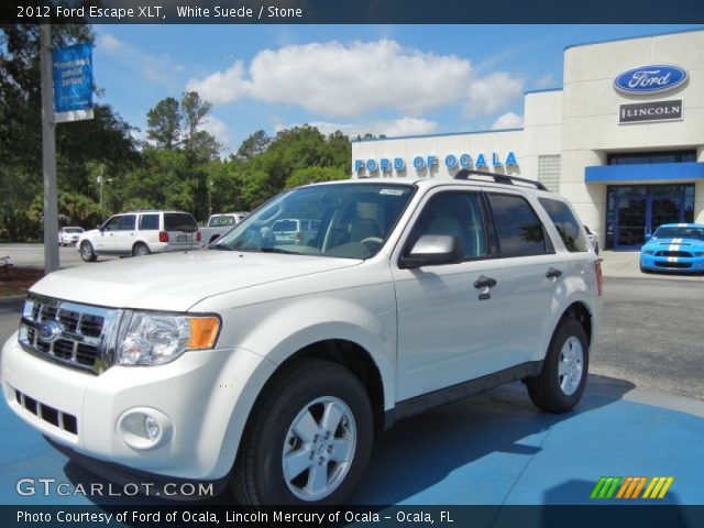 2012 Ford Escape XLT in White Suede