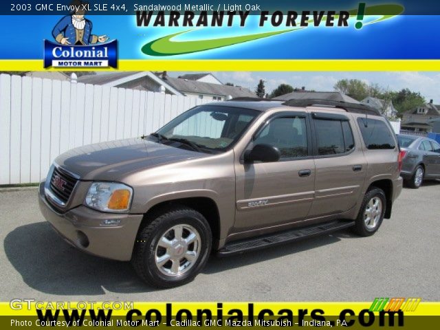2003 GMC Envoy XL SLE 4x4 in Sandalwood Metallic