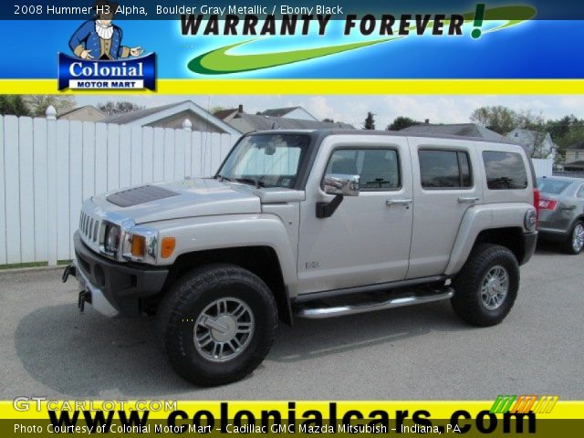 2008 Hummer H3 Alpha in Boulder Gray Metallic