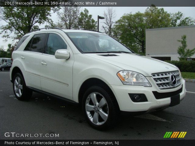 2010 Mercedes-Benz ML 350 4Matic in Arctic White