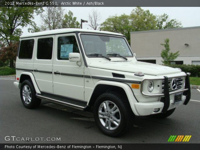 2012 Mercedes-Benz G 550 in Arctic White