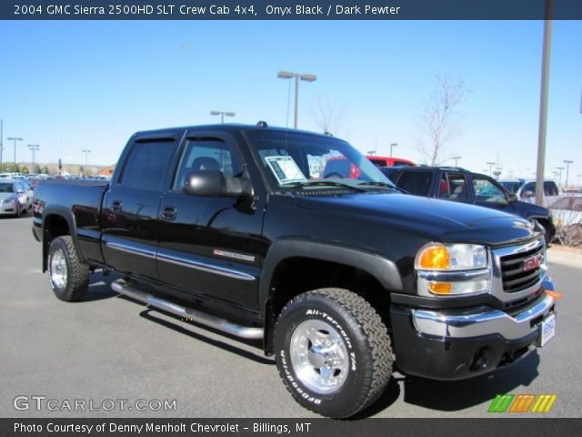 2004 GMC Sierra 2500HD SLT Crew Cab 4x4 in Onyx Black