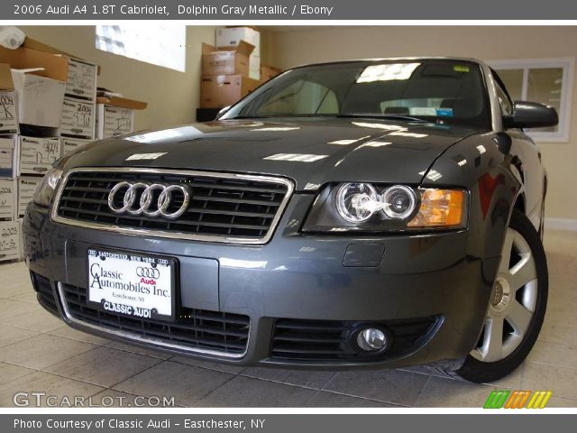 2006 Audi A4 1.8T Cabriolet in Dolphin Gray Metallic