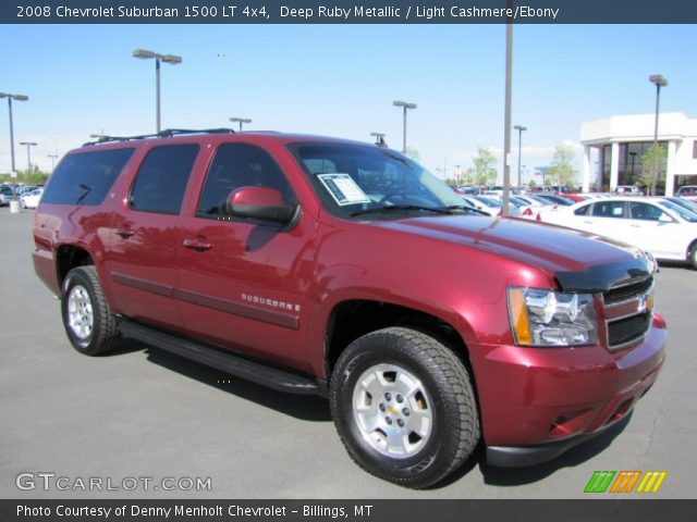 2008 Chevrolet Suburban 1500 LT 4x4 in Deep Ruby Metallic