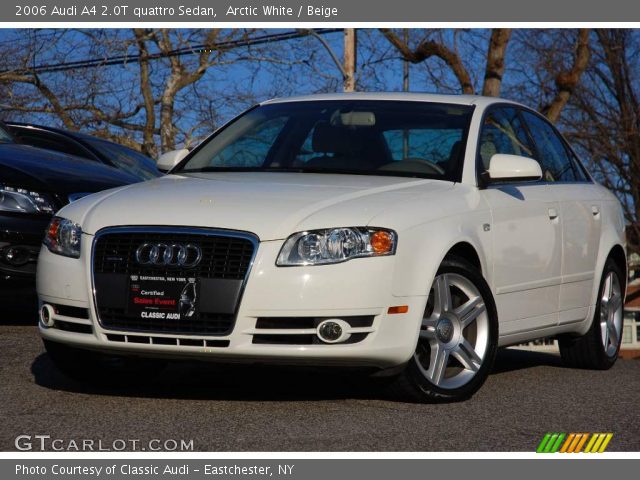 2006 Audi A4 2.0T quattro Sedan in Arctic White