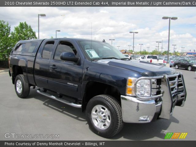 2010 Chevrolet Silverado 2500HD LTZ Extended Cab 4x4 in Imperial Blue Metallic