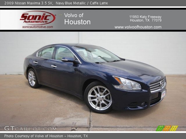 2009 Nissan Maxima 3.5 SV in Navy Blue Metallic