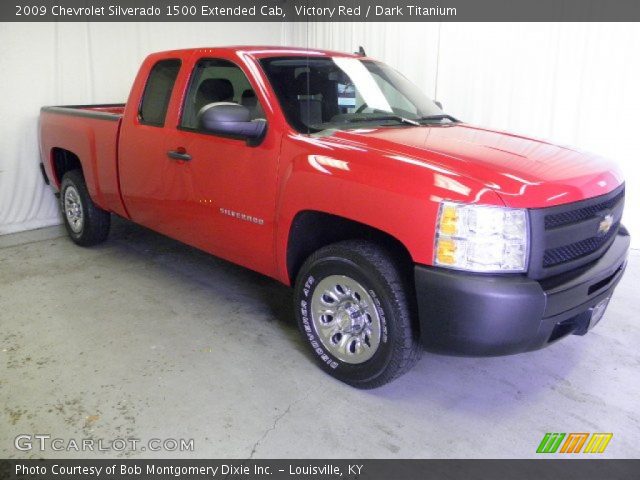 2009 Chevrolet Silverado 1500 Extended Cab in Victory Red