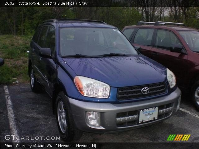 2003 Toyota RAV4  in Spectra Blue Mica