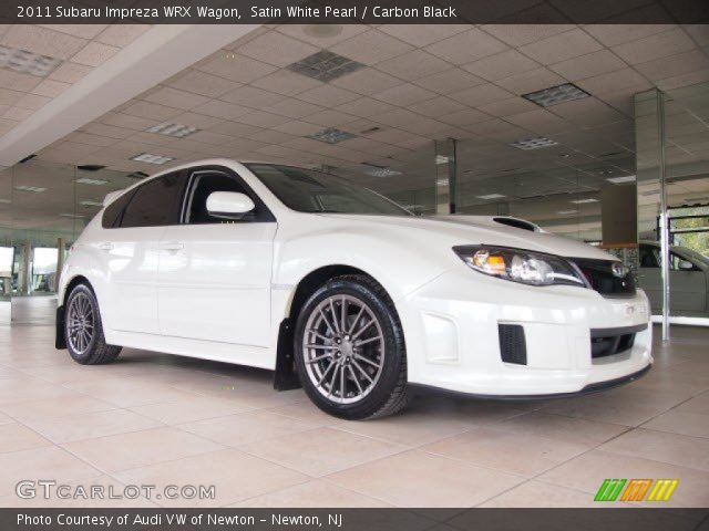 2011 Subaru Impreza WRX Wagon in Satin White Pearl