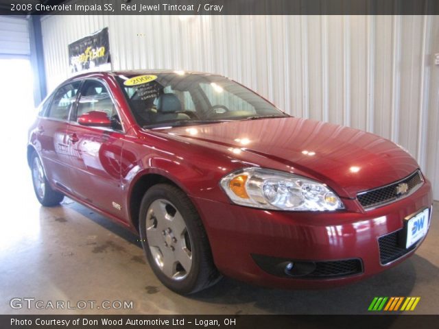2008 Chevrolet Impala SS in Red Jewel Tintcoat