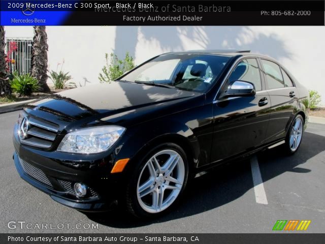 2009 Mercedes-Benz C 300 Sport in Black