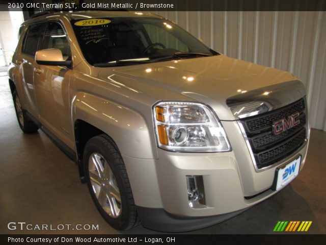 2010 GMC Terrain SLT in Gold Mist Metallic