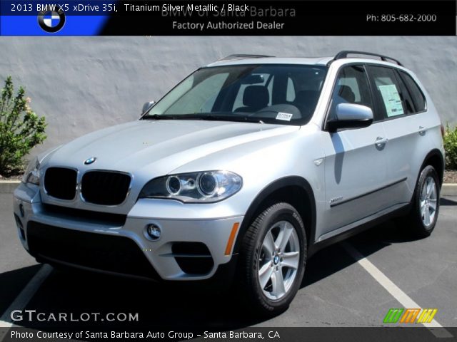 2013 BMW X5 xDrive 35i in Titanium Silver Metallic
