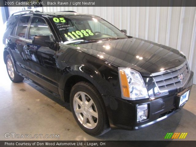 2005 Cadillac SRX V6 in Black Raven