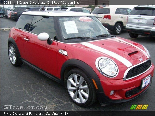 2011 Mini Cooper S Hardtop in Chili Red
