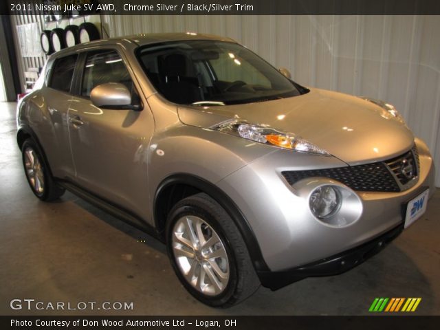 2011 Nissan Juke SV AWD in Chrome Silver
