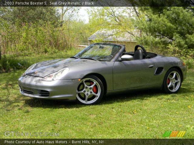 2003 Porsche Boxster S in Seal Grey Metallic