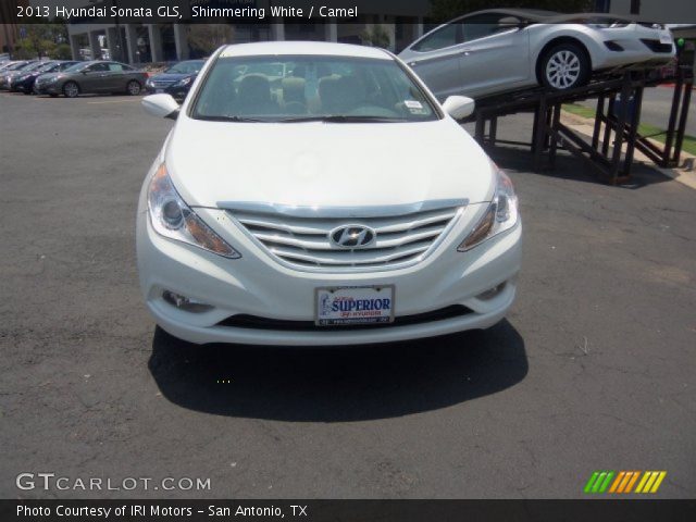2013 Hyundai Sonata GLS in Shimmering White
