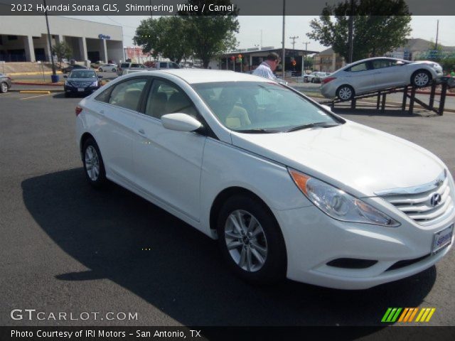 2012 Hyundai Sonata GLS in Shimmering White