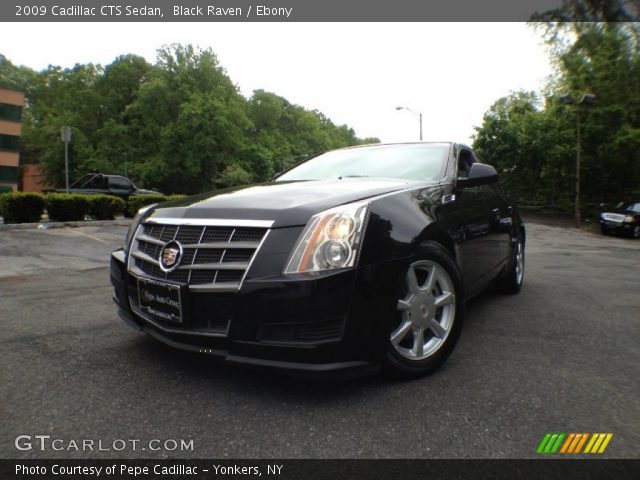 2009 Cadillac CTS Sedan in Black Raven