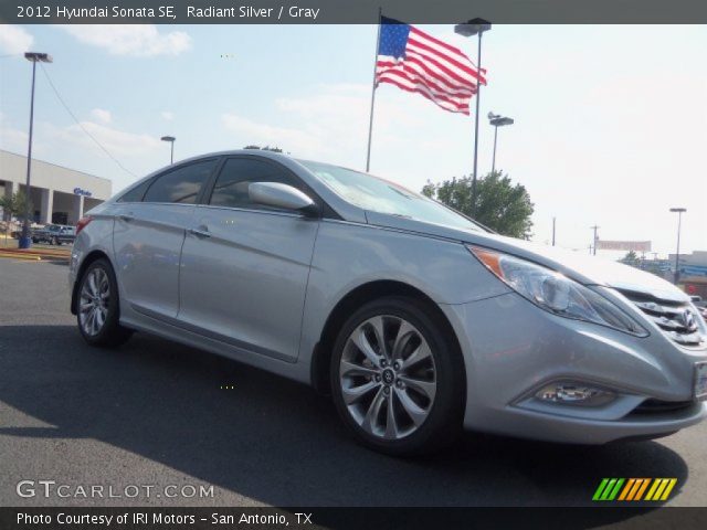 2012 Hyundai Sonata SE in Radiant Silver