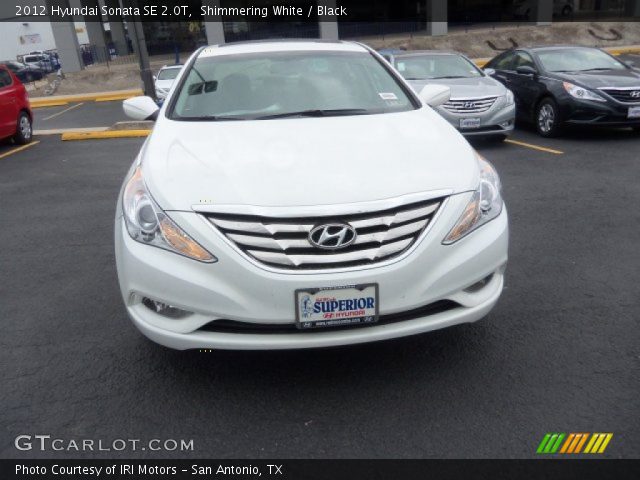 2012 Hyundai Sonata SE 2.0T in Shimmering White