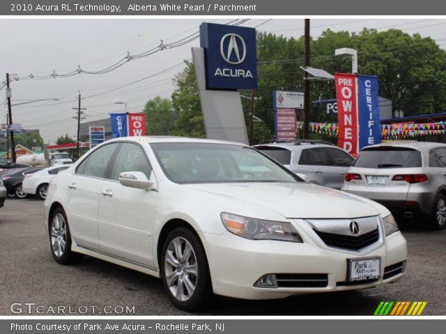 2010 Acura RL Technology in Alberta White Pearl