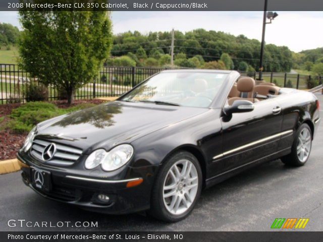 2008 Mercedes-Benz CLK 350 Cabriolet in Black
