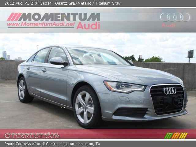 2012 Audi A6 2.0T Sedan in Quartz Gray Metallic