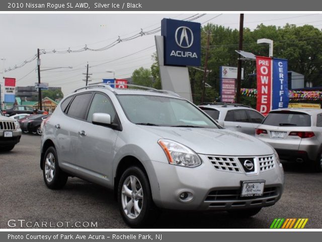 2010 Nissan Rogue SL AWD in Silver Ice