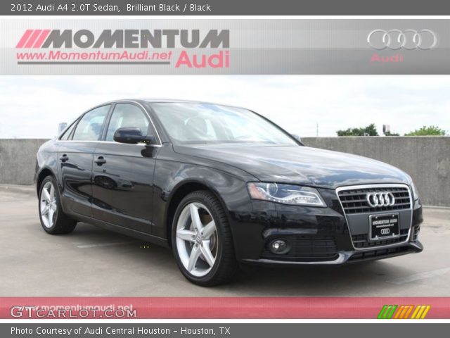 2012 Audi A4 2.0T Sedan in Brilliant Black
