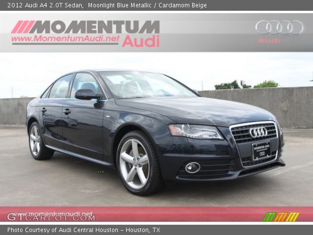 2012 Audi A4 2.0T Sedan in Moonlight Blue Metallic