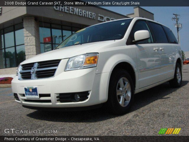2008 Dodge Grand Caravan SXT in Stone White