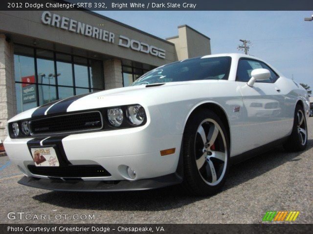 2012 Dodge Challenger SRT8 392 in Bright White