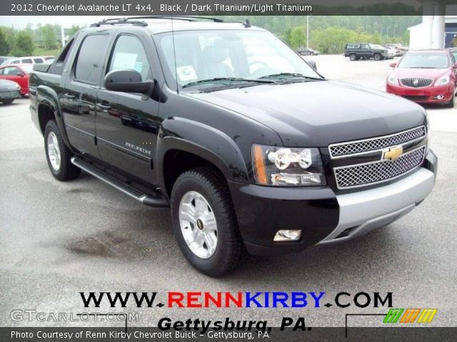 2012 Chevrolet Avalanche LT 4x4 in Black