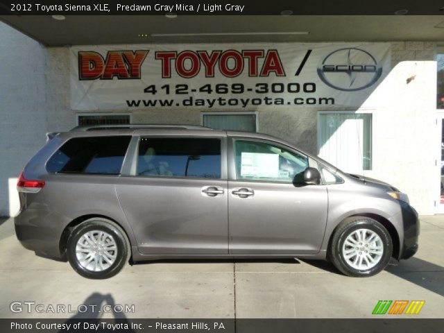 2012 Toyota Sienna XLE in Predawn Gray Mica