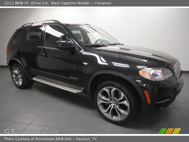 2011 BMW X5 xDrive 50i in Black Sapphire Metallic