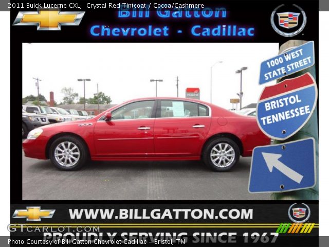 2011 Buick Lucerne CXL in Crystal Red Tintcoat