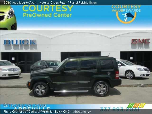 2010 Jeep Liberty Sport in Natural Green Pearl