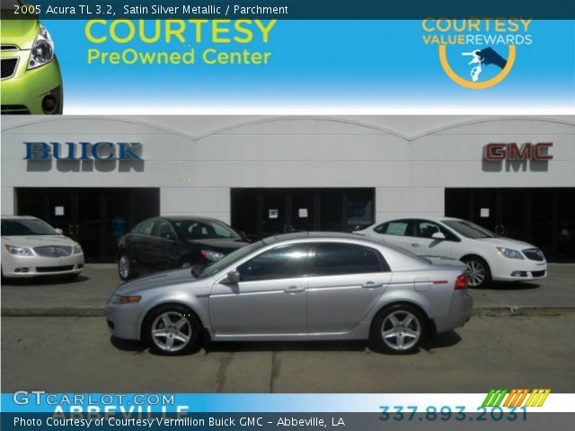 2005 Acura TL 3.2 in Satin Silver Metallic